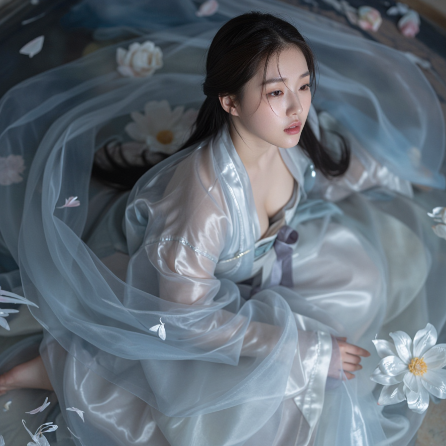 몽환적인 장식 인물